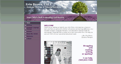 Desktop Screenshot of erinbrowncalt.com
